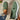 Chaussures vertes Beatrix, position debout, vue côté extérieur du pied