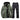 Ensemble de ski homme – Veste vert kaki et pantalon noir, style outdoor