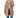 Femme portant la veste polaire Leila™ beige clair avec capuche et poches