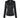 Veste noire vue de profil avec détails couture
