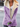 Violet – Femme portant la veste Patricia™ violette avec doublure en polaire crème
