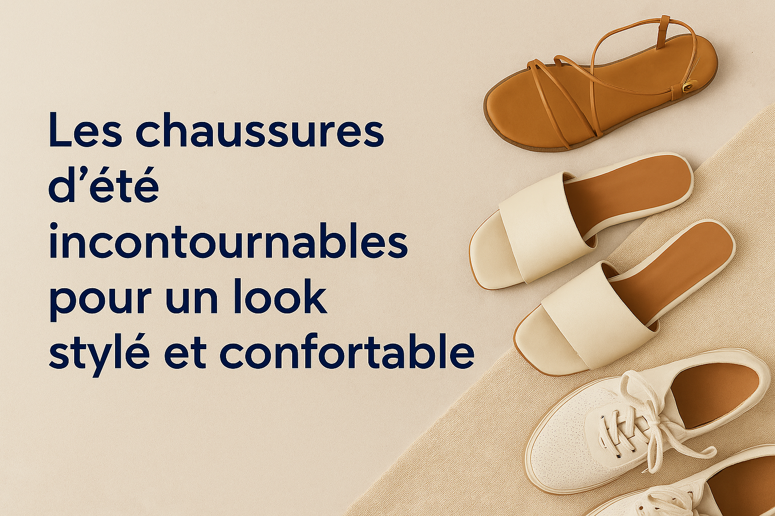 Les chaussures d'été indispensables pour un look stylé et confortable ...