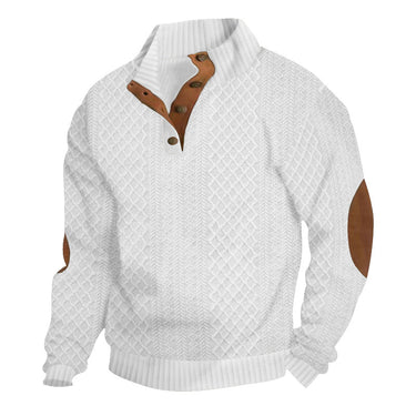 Jake™ - Sweat-shirt chic à manches longues et col rond
