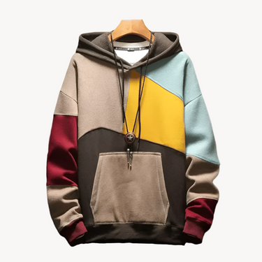 Max™ - Sweat à capuche colorblock avec cordon de serrage