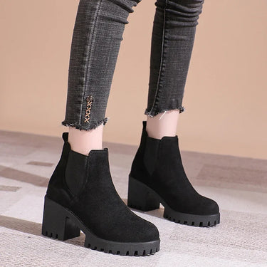 Jocelyn™ - Bottines courtes sexy à talons carrés