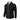 Gilet noir avec fermeture éclair pour un look moderne