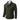 Gilet vert foncé en maille épaisse pour homme