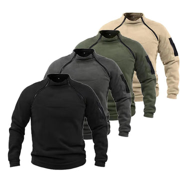 Leo™ veste polaire d'inspiration militaire avec fermeture éclair