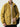 Homme portant une veste coupe-vent jaune, vue de face
