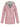 Imperméable femme rose avec capuche doublée rayée