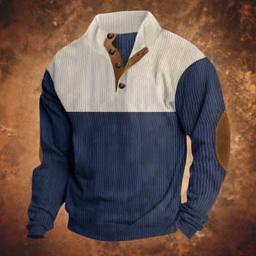 Zachary™ - Pull de sport tendance avec col montant