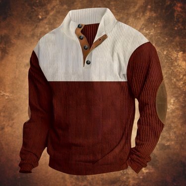 Zachary™ - Pull de sport tendance avec col montant