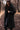 Manteau chaud noir style teddy, silhouette automnale