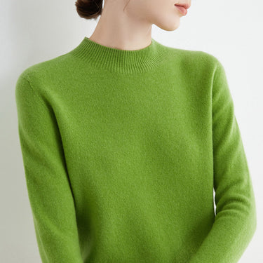 Olenna™ - Pull col roulé élégant en cachemire