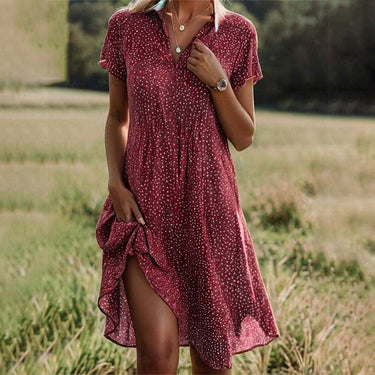 Esmée™ - Robe mid-longue fluide