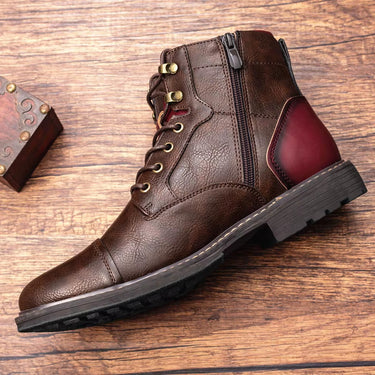 Ronan™ - Bottines à lacets vintage