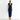 Zélie™ – Robe mi-longue fendue avec ceinture