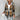 Trench-coat Lilith™ kaki et crème vu de dos sur cintre