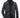 Veste d’hiver noire pour homme avec fermeture zippée et col montant en polaire