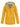 Veste de pluie jaune femme, capuche ajustable, poches boutonnées