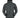 Veste imperméable noire pour homme vue de face – coupe-vent casual Thommy™