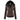  Veste marron foncé pour femme, elegant avec capuche
