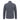 Vue arrière du gilet zippé homme gris chiné à col montant
