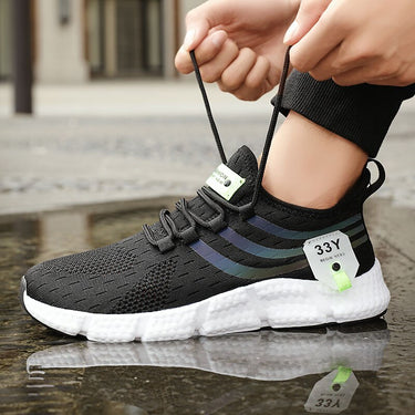 Caleb™ - Baskets de course fluo pour homme