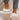 Chaussons à bout rond en fausse fourrure contrastée