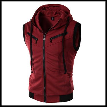 Carson™ - Gilet à capuche sans manches d'été