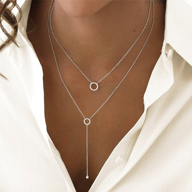 Tiana™ - Collier pendentif cercle