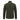 vue arrière Gilet en tricot épais vert foncé pour homme